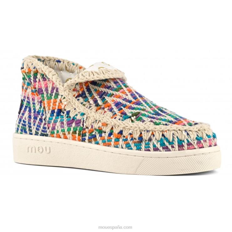 mujer zapatilla de deporte textil tejido esquimal de verano Mou NN6RX2 multicolor
