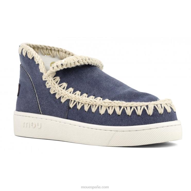 mujer zapatilla de lona orgánica de verano Mou NN6RX22 rwnav