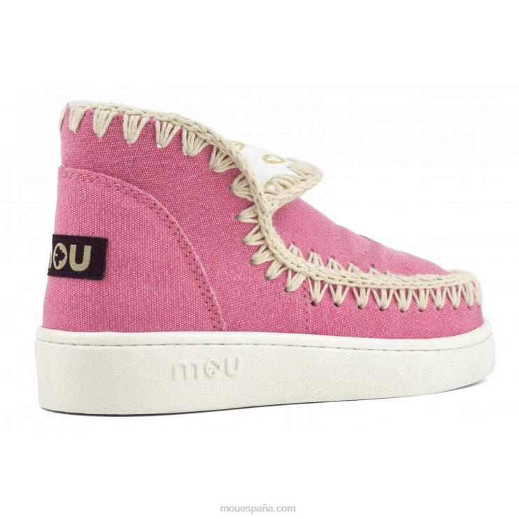 mujer zapatilla de lona orgánica de verano Mou NN6RX23 rwfux