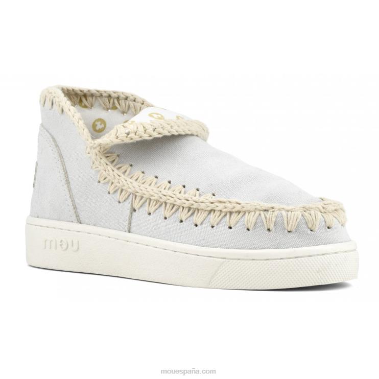 mujer zapatilla de lona orgánica de verano Mou NN6RX24 rwbei