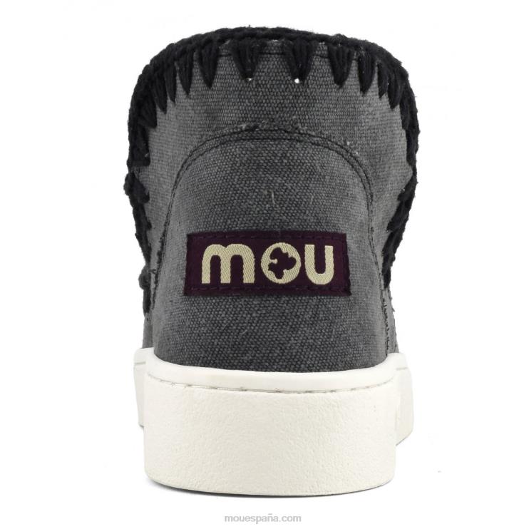 mujer zapatilla de lona orgánica de verano Mou NN6RX25 rwbla