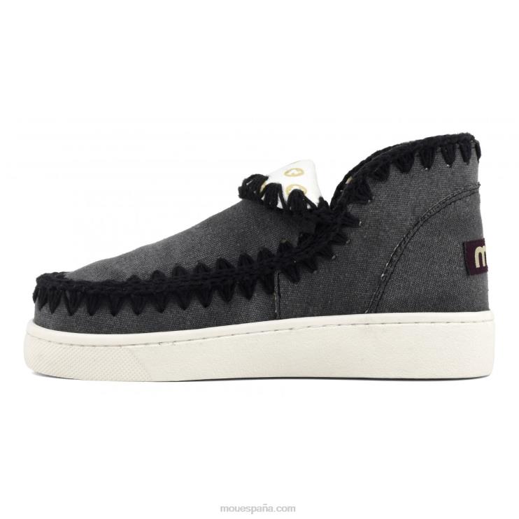 mujer zapatilla de lona orgánica de verano Mou NN6RX25 rwbla