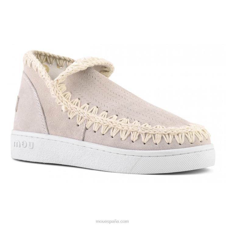 mujer zapatilla esquimal de verano Mou NN6RX8 tiza