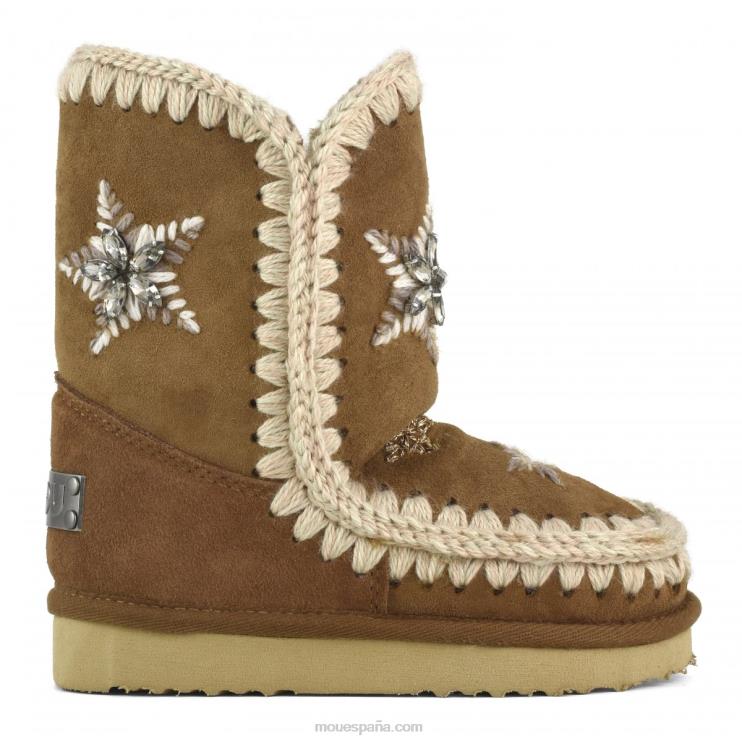 niños lana esquimal y estrellas de cristal Mou NN6RX835 coñac