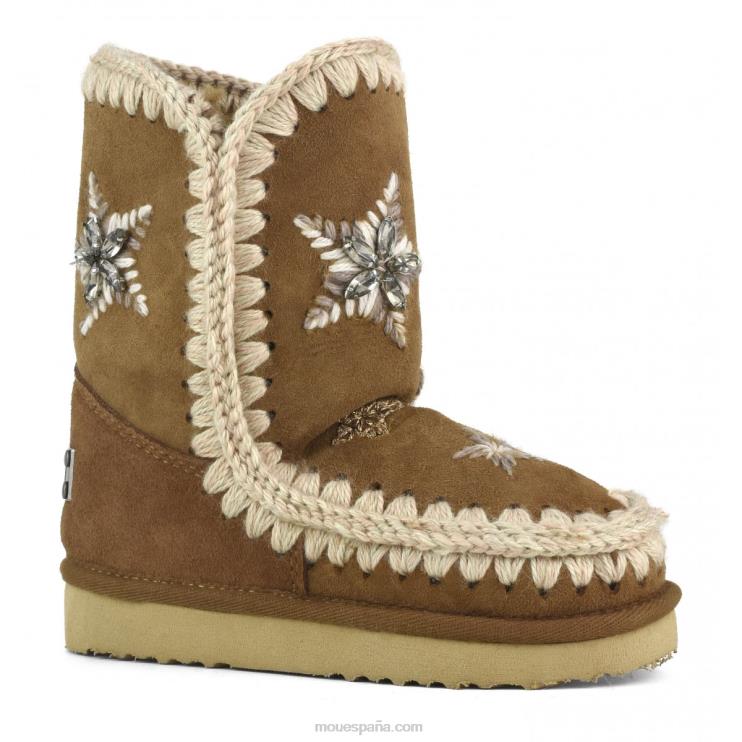 niños lana esquimal y estrellas de cristal Mou NN6RX835 coñac