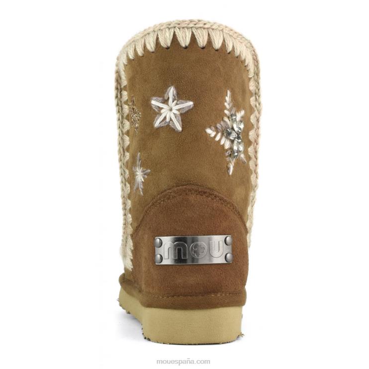 niños lana esquimal y estrellas de cristal Mou NN6RX835 coñac