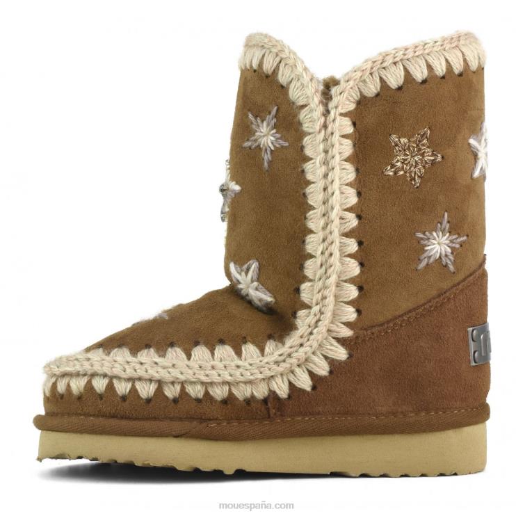niños lana esquimal y estrellas de cristal Mou NN6RX835 coñac