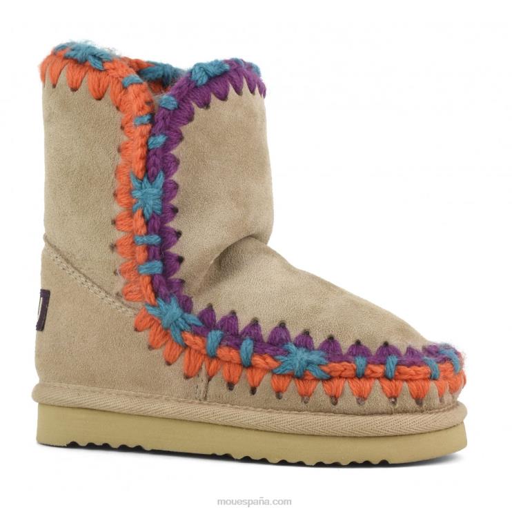 niños pespunte esquimal Mou NN6RX834 camello