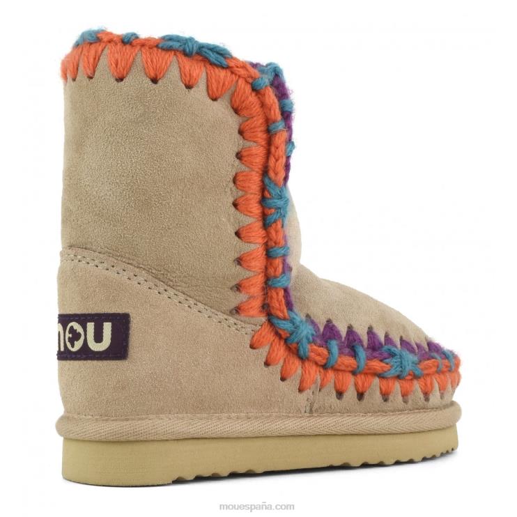 niños pespunte esquimal Mou NN6RX834 camello