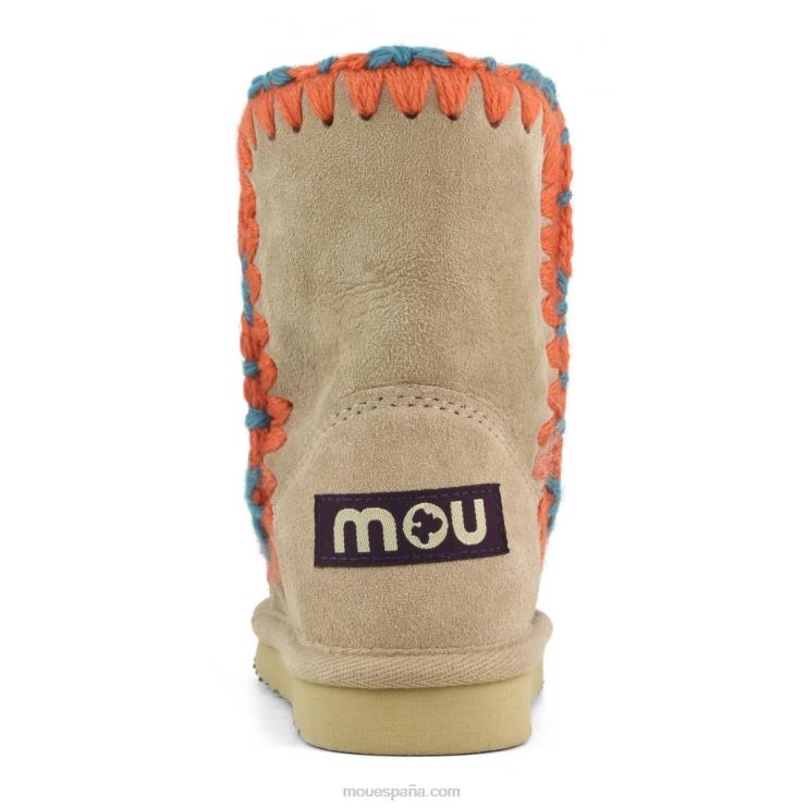 niños pespunte esquimal Mou NN6RX834 camello