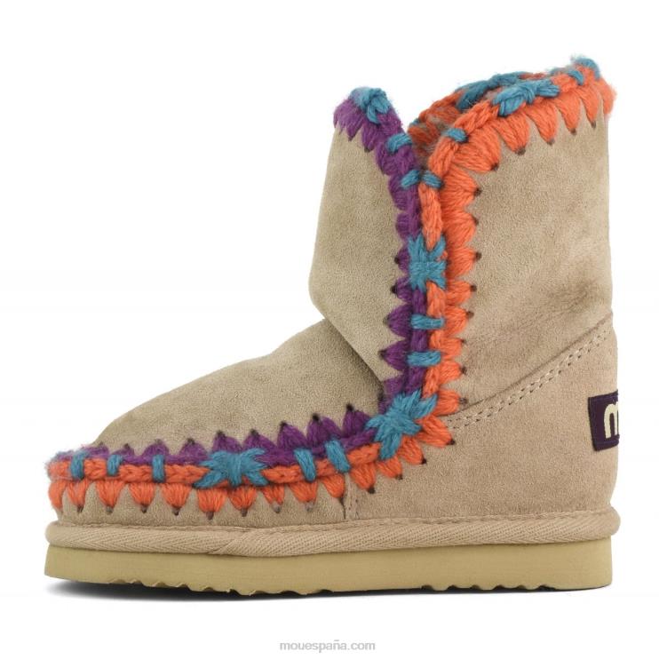 niños pespunte esquimal Mou NN6RX834 camello