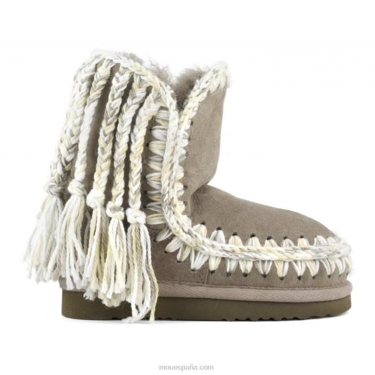 niños trenzas de lana esquimal Mou NN6RX836 elefante gris