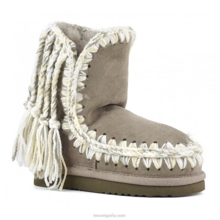 niños trenzas de lana esquimal Mou NN6RX836 elefante gris