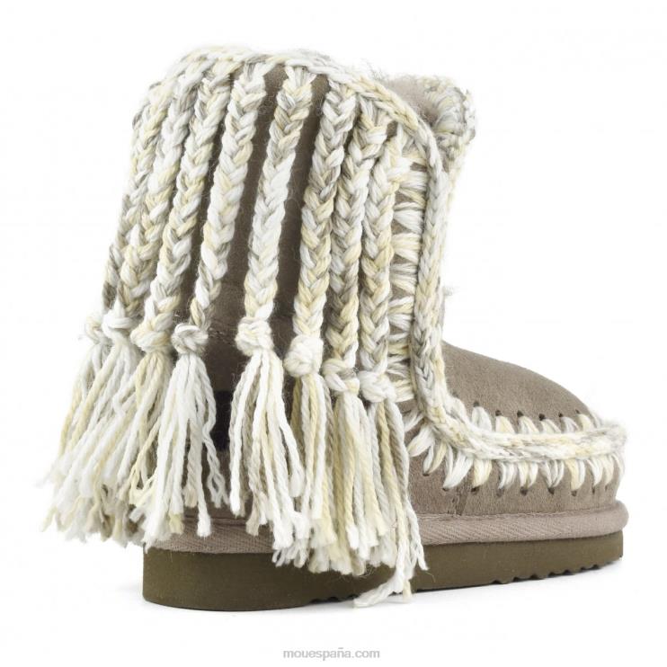 niños trenzas de lana esquimal Mou NN6RX836 elefante gris