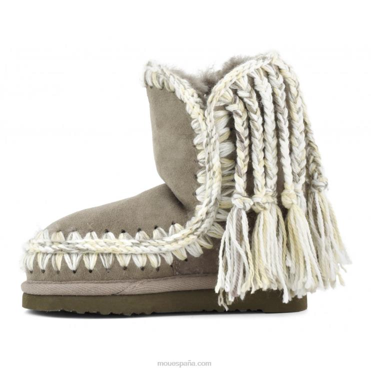 niños trenzas de lana esquimal Mou NN6RX836 elefante gris