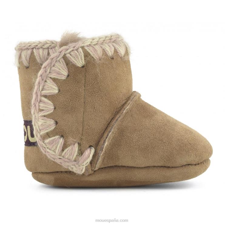 niños infantil clásico Mou NN6RX829 marrón rosa