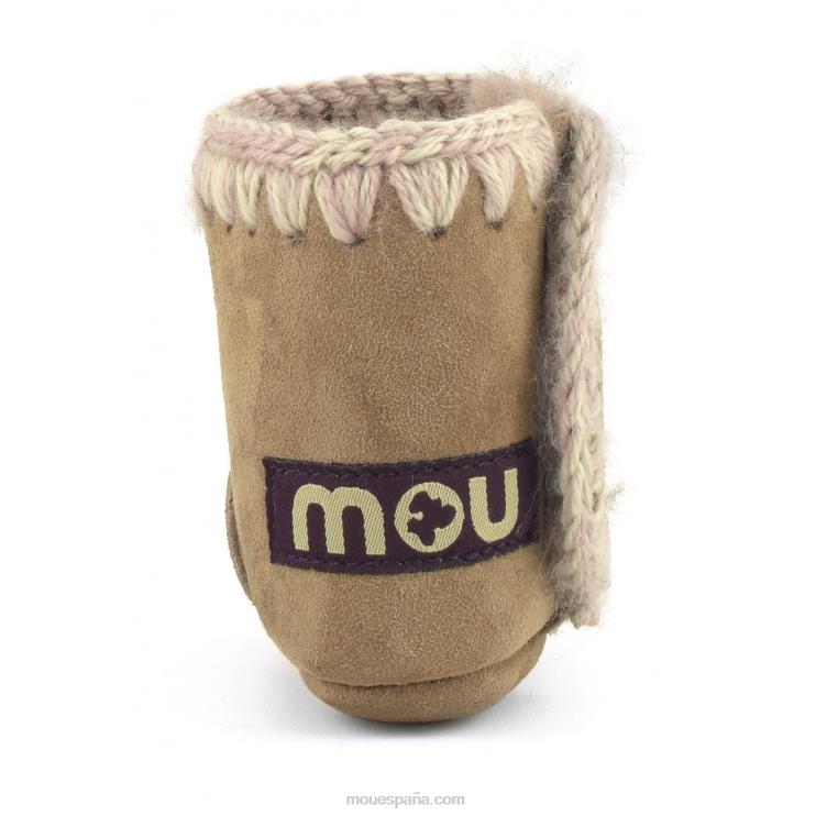 niños infantil clásico Mou NN6RX829 marrón rosa