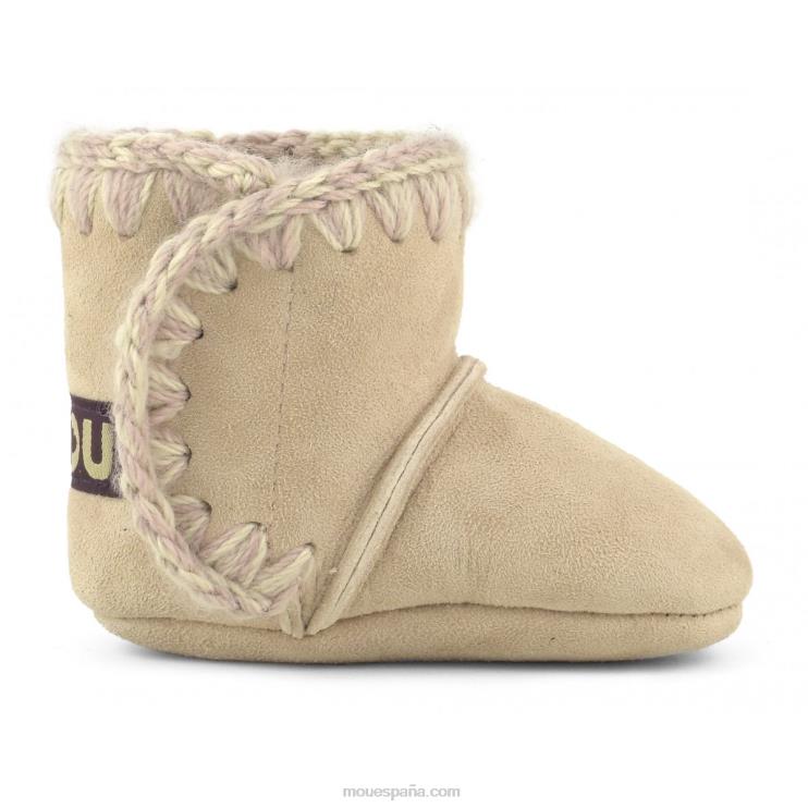 niños infantil clásico Mou NN6RX830 beige rosa