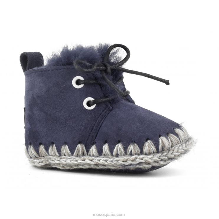 niños zapato infantil con cordones Mou NN6RX828 abismo