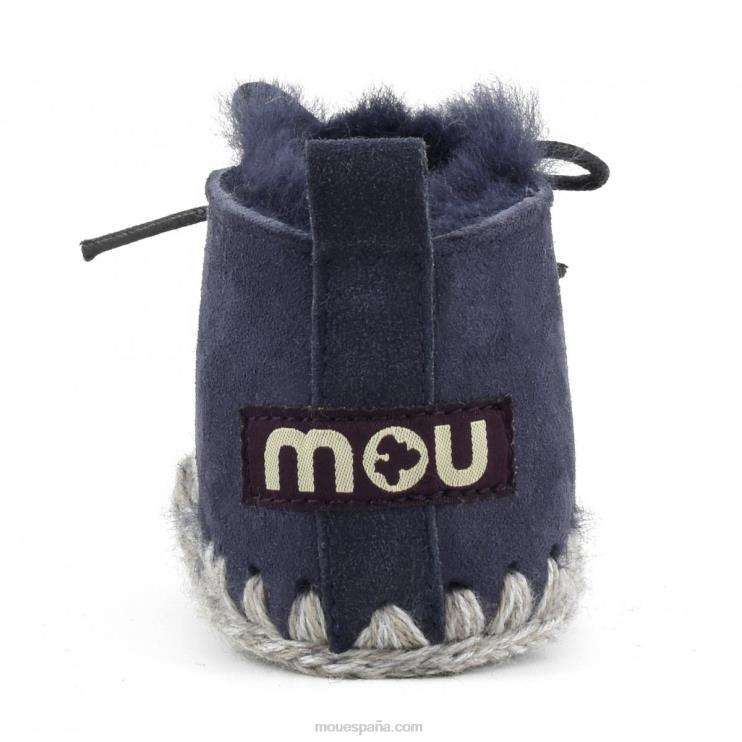 niños zapato infantil con cordones Mou NN6RX828 abismo