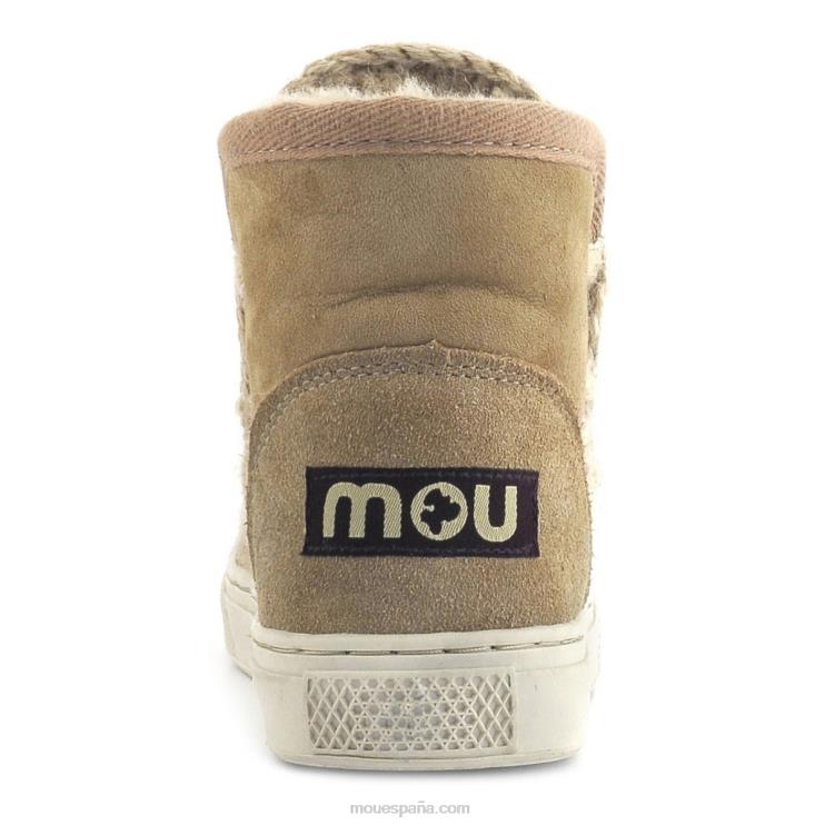 niños zapatilla esquimal Mou NN6RX800 camello