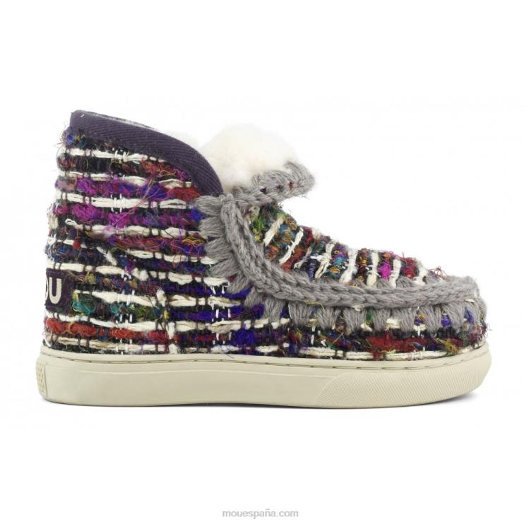 niños zapatilla esquimal tejido persa Mou NN6RX806 beige tejido persa