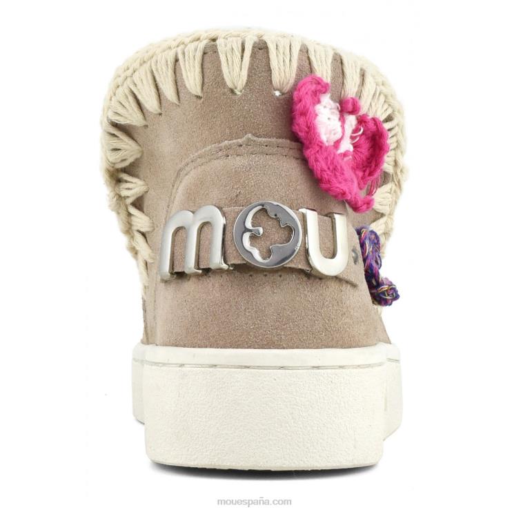 niños mariposas de ganchillo de zapatilla esquimal de verano Mou NN6RX787 arena rosa (fundente)