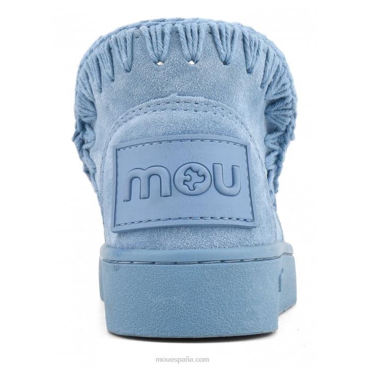 niños monocromáticos de zapatilla de deporte esquimal de verano Mou NN6RX783 azul nilo