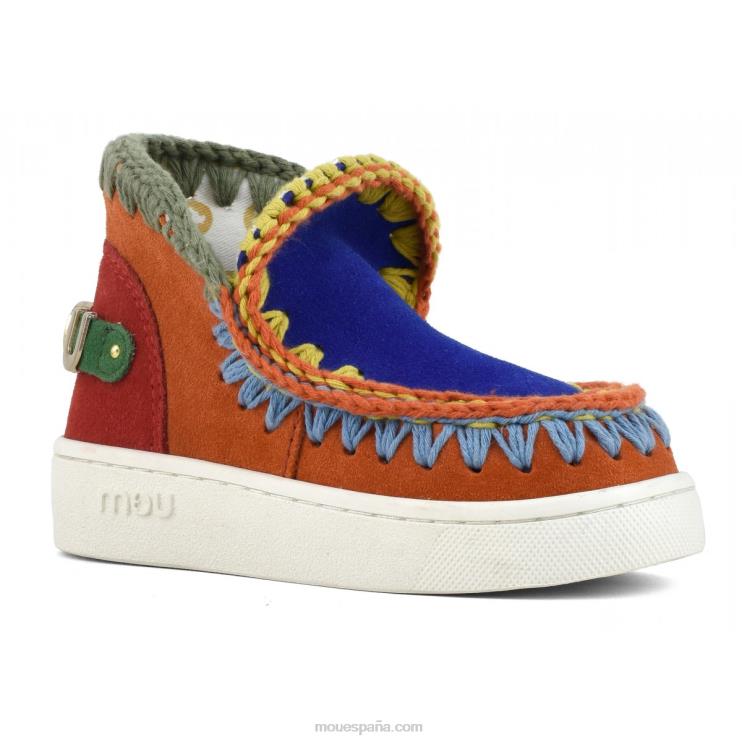 niños tenis esquimales con diseño colour block Mou NN6RX788 multicolor