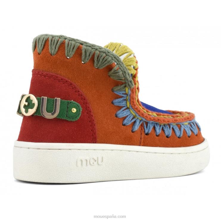 niños tenis esquimales con diseño colour block Mou NN6RX788 multicolor