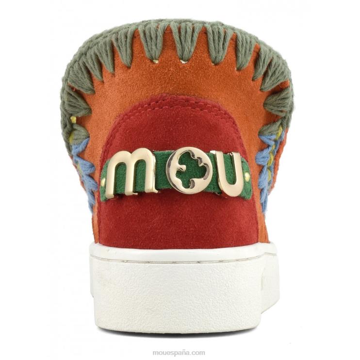 niños tenis esquimales con diseño colour block Mou NN6RX788 multicolor